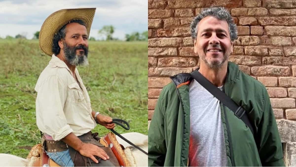 Zé Leôncio de Pantanal surge com seu grande amor nos bastidores (Reprodução/ Instagram)