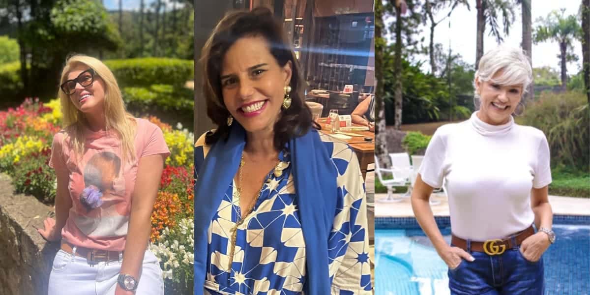 Val, Narcisa e Andrea possuem fortuna absurda (Reprodução: Montagem TV Foco)