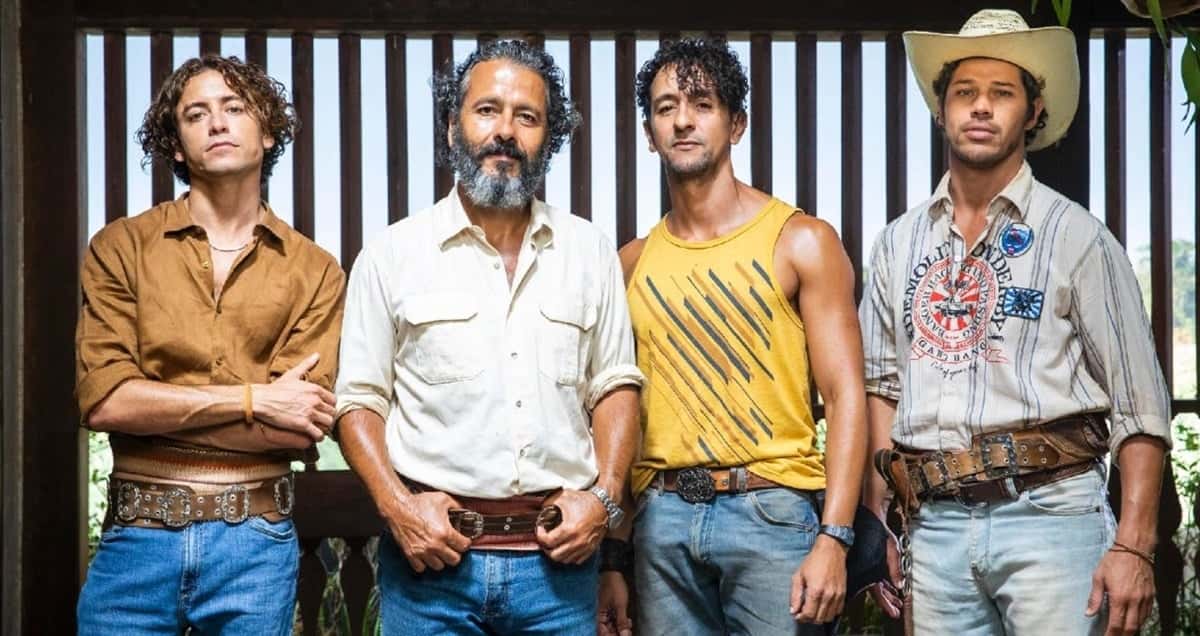Os galãs e protagonistas de Pantanal (Divulgação/ Globo)