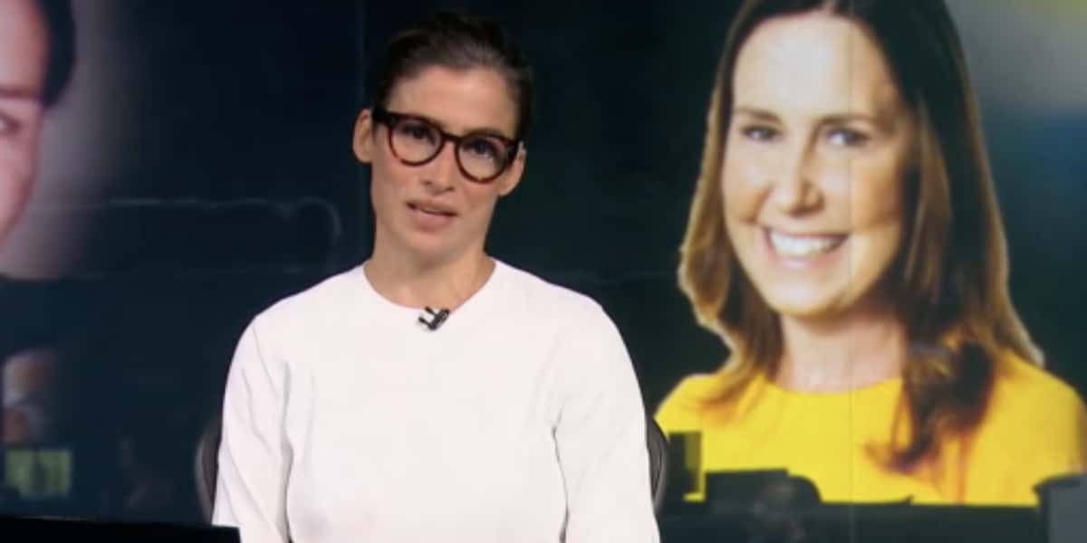 Renata Vasconcellos foi aos prantos no Jornal Nacional - Foto: Reprodução