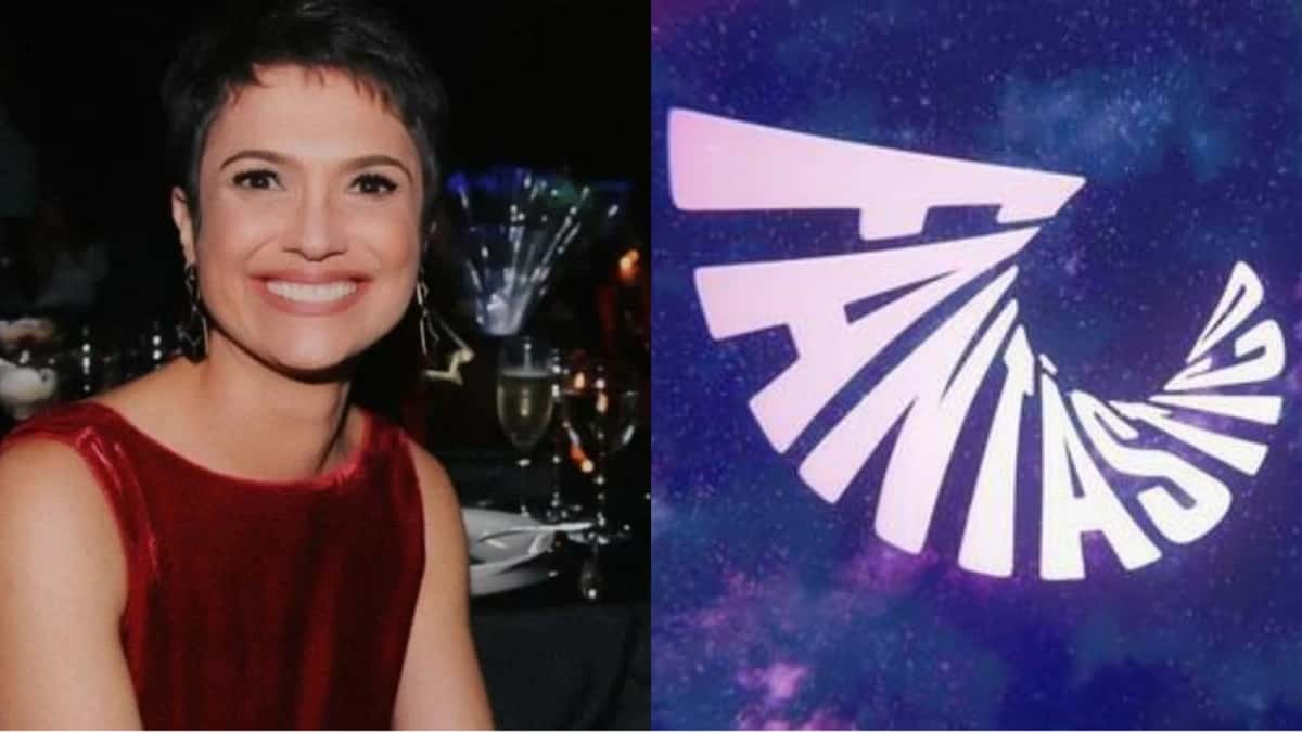 Sandra Annenberg, da Globo, e casada com estrela do Fantástico (Reprodução/ Montagem)
