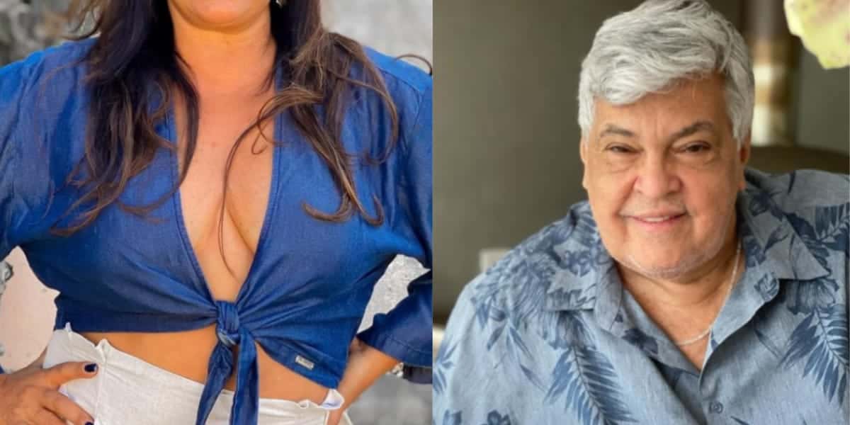 Atriz falou sobre relação com Sidney Magal (Reprodução: Montagem TV Foco)