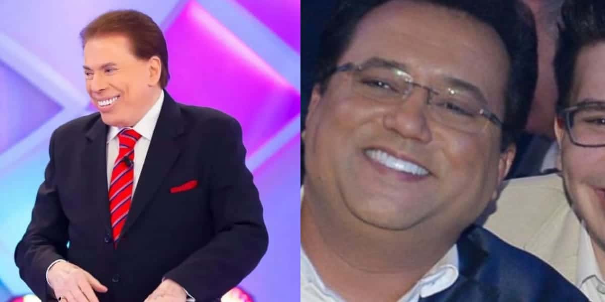 Semelhança de filho de Geraldo Luís com Silvio Santos impressiona (Reprodução: Montagem TV Foco)