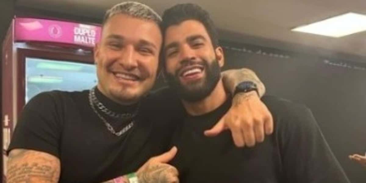 MC Gui surge ao lado de Gusttavo Lima (Foto: Reprodução/Instagram)
