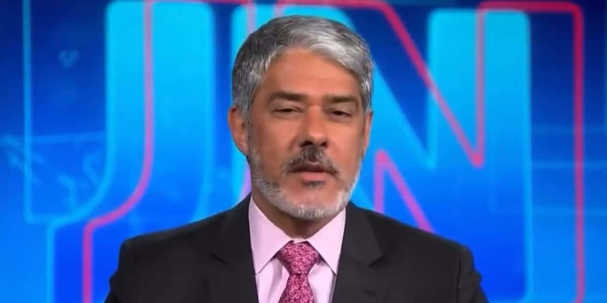 William Bonner no Jornal Nacional (Foto: Reprodução / TV Globo)