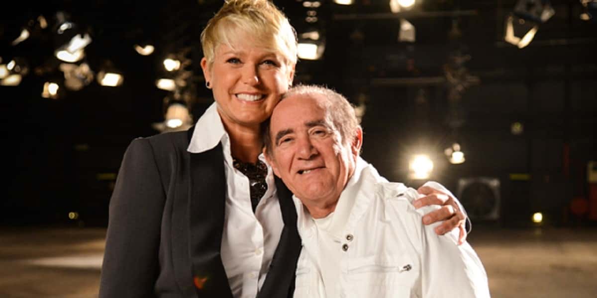 Xuxa e o amigo, Renato Aragão (Foto: Reprodução)