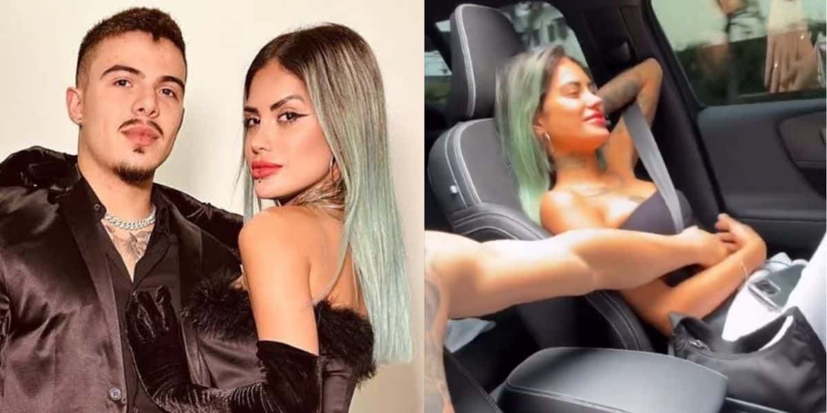 Thomaz Costa surge com mãos na barriga de Tati Zaqui e gravidez acaba apontada: "Nunca seja pego de surpresa" - Foto Reprodução