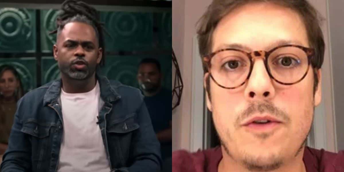 Fábio Porchat provoca Manoel Soares ao vivo e apresentador rebate na lata: "Você vai é te catar" - Foto Reprodução