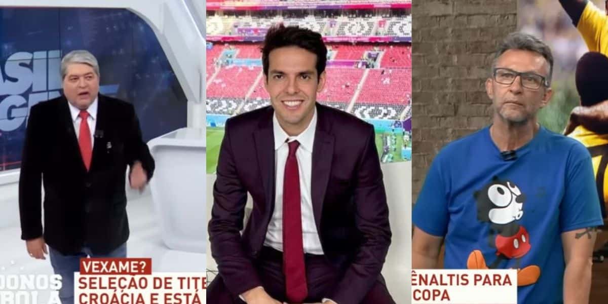 Datena e Neto soltam o verbo contra o que Kaká fez e não escondem revolta na Band: "Vai te catar" - Foto Reprodução