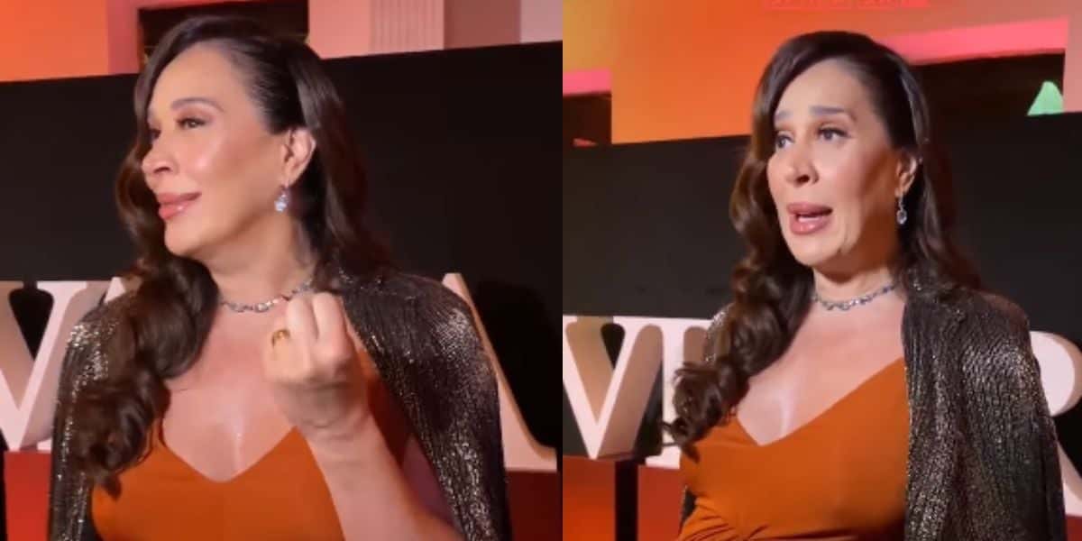 Claudia Raia dá esporro em jornalista e o humilha na frente de todo mundo: “Só você que não sabe” - Foto Reprodução