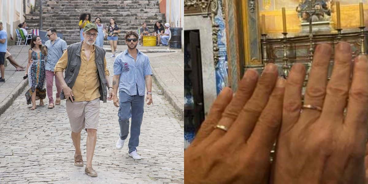 Discreto, astro de Travessia se casa com rapaz fora do país e recebe apoio de colegas da Globo: "Lindos" - Foto Reprodução