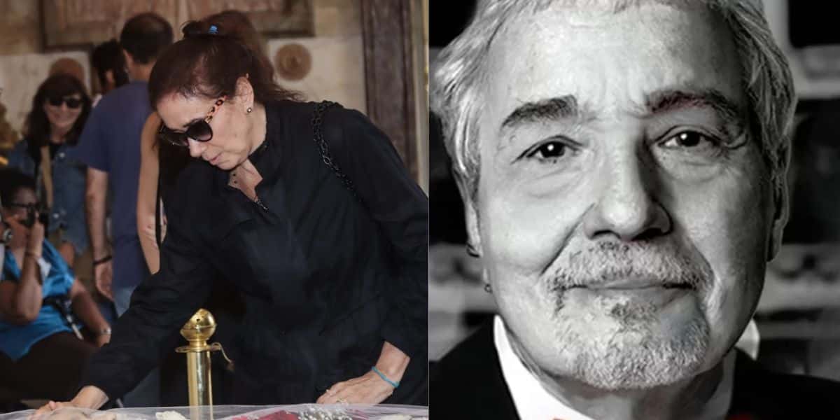 Lilia Cabral se emociona diante a caixão de Pedro Paulo Rangel e fotos de famosos em velório são divulgadas - Foto Reprodução