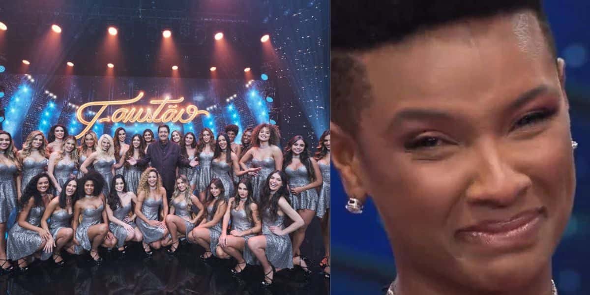 Vídeo de bailarina chorando vai ao ar no Faustão na Band no mesmo dia em que notícia de demissão foi dada - Foto Reprodução