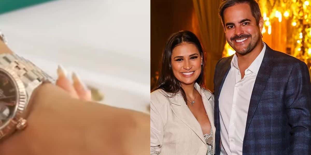 Simone Mendes ganha relógio de diamante do marido e valor absurdo sustentaria mais de 100 famílias - Foto Reprodução