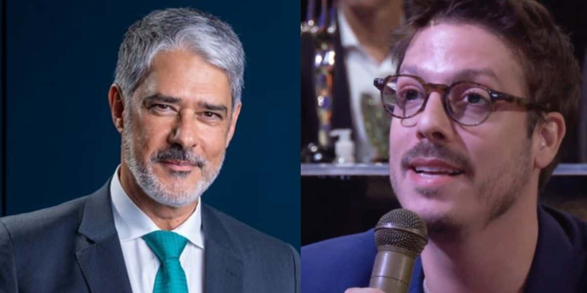 Fábio Porchat critica postura de William Bonner o que âncora fez com ele: "Já foi mais humilde, sabe" - Foto Reprodução