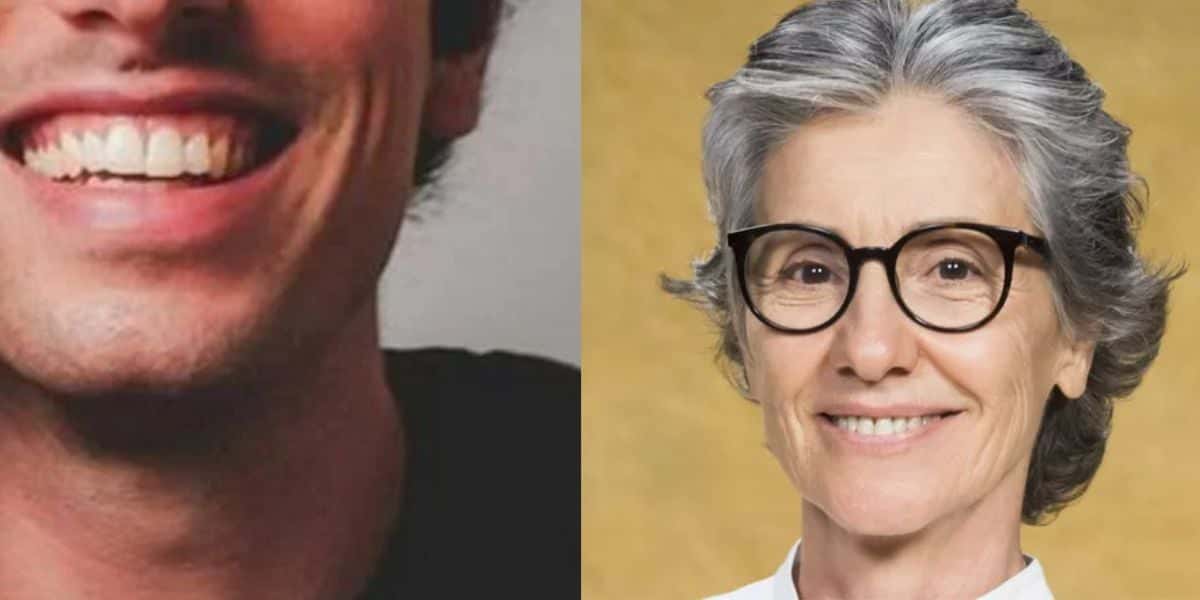 Filho de Cássia Kiss, de 26 anos, foi flagrado em foto rara e provou ser um dos homens mais lindos do Brasil - Foto Reprodução