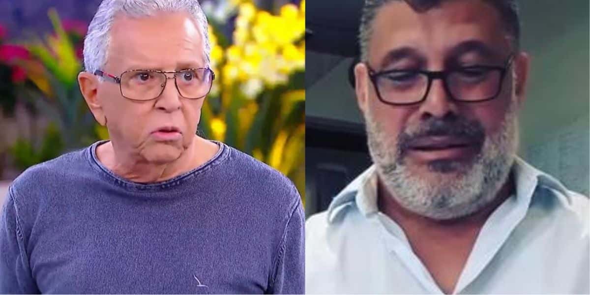 Alexandre Frota chorou nos corredores do SBT após ouvir notícia dada por Carlos Alberto: "Que porr# é essa" - Foto Reprodução