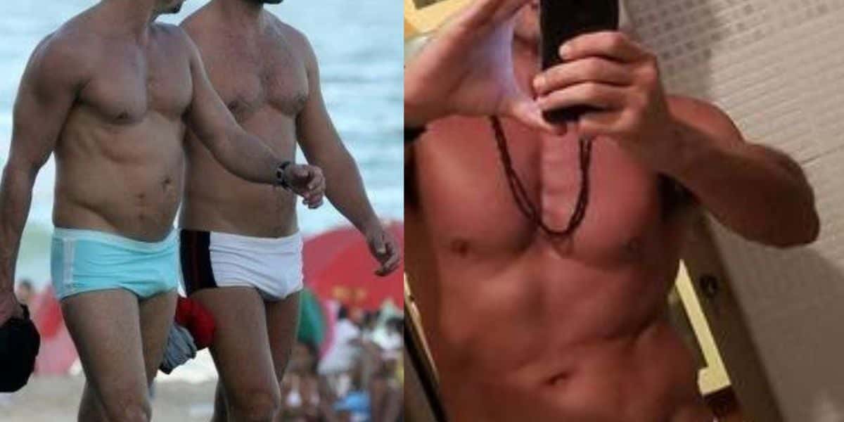 Após ser flagrado beijando homem, galã de 58 anos da Globo, abaixou as calças e mostrou pelos saindo da cueca - Foto Reprodução