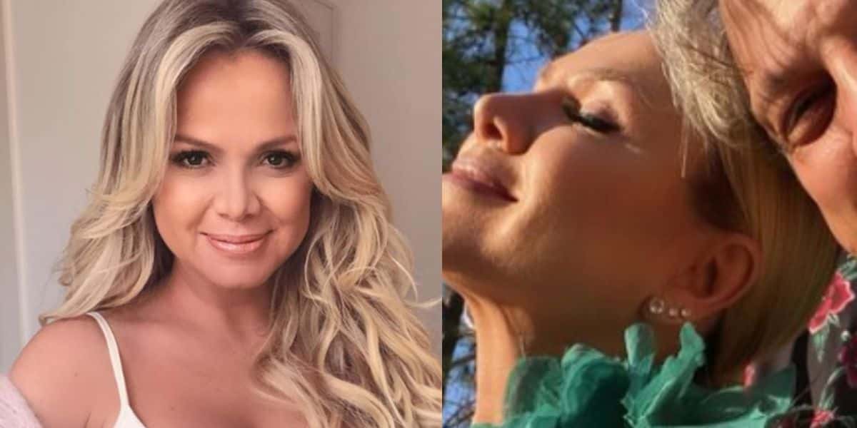 Recatada, Eliana divulga uma série de fotos raras com o marido, dá recado e confirma: "Melhor assim" - Foto Reprodução