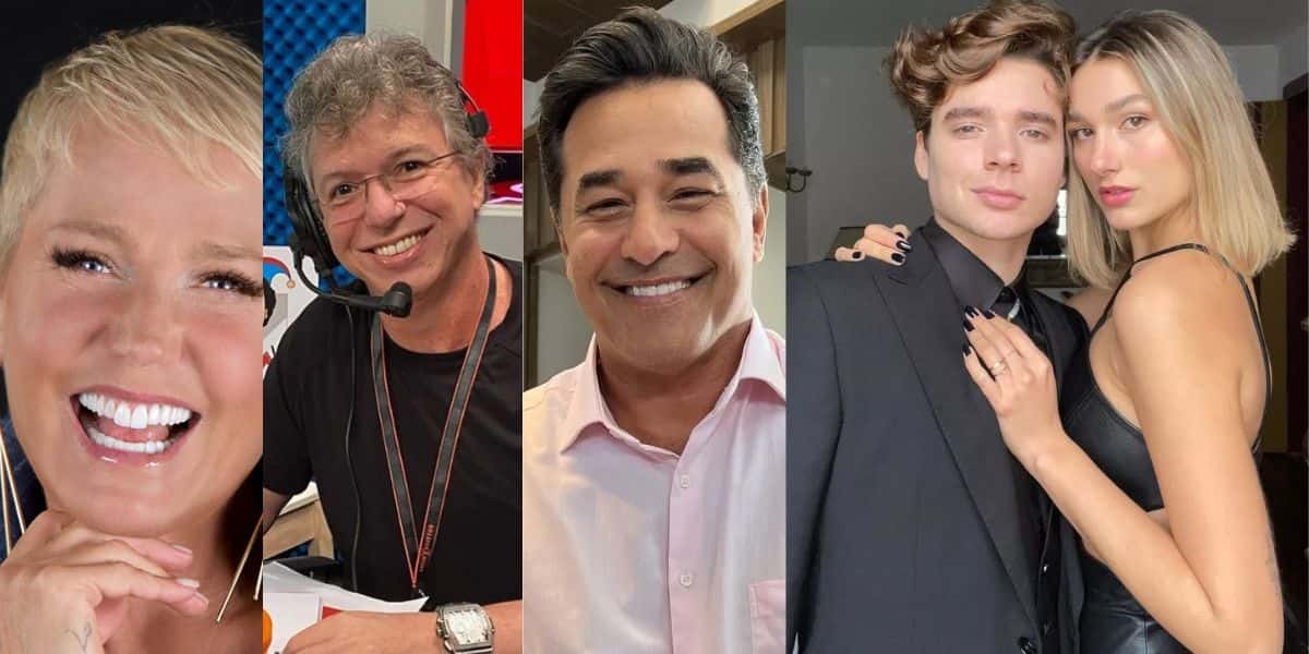 Boninho, Szafir, Xuxa, Sasha e João Figueiredo (Reprodução)