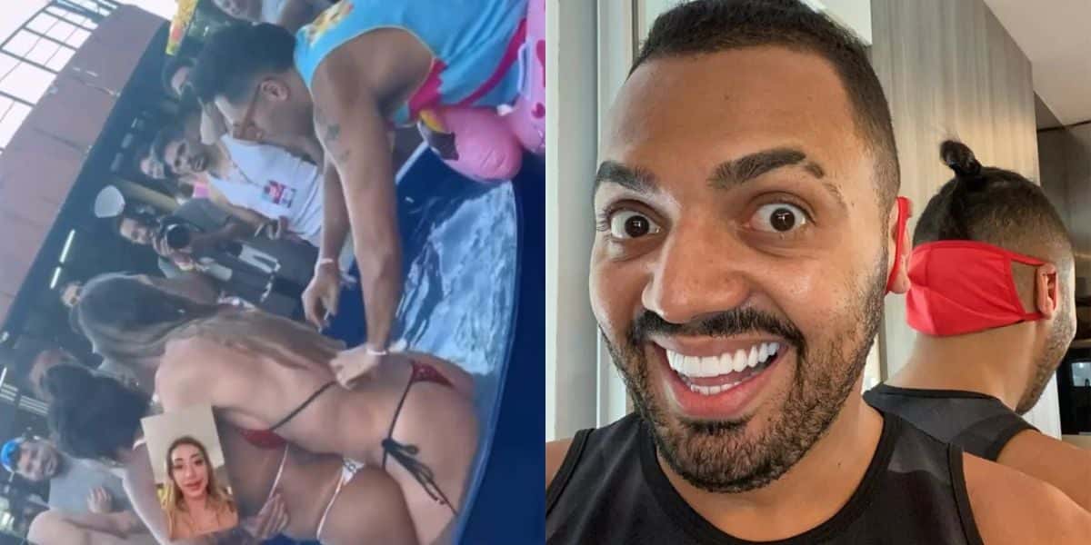 Tirullipa é acusado de assédio na Farofa da Gkay (Reprodução)