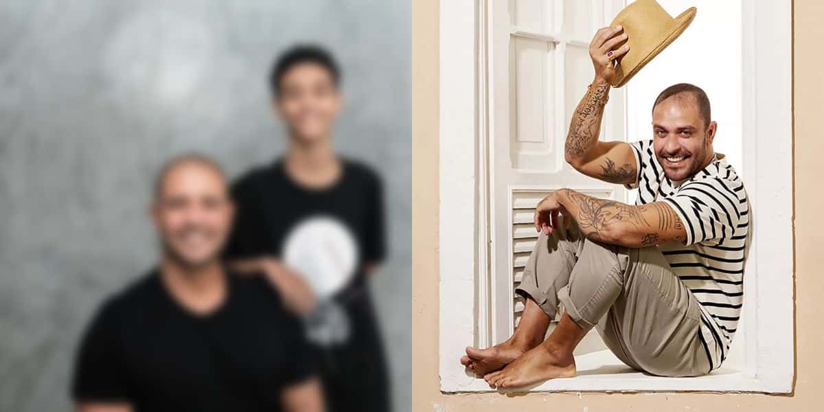 Davi, filho de Diogo Nogueira, impressiona por beleza (Reprodução)