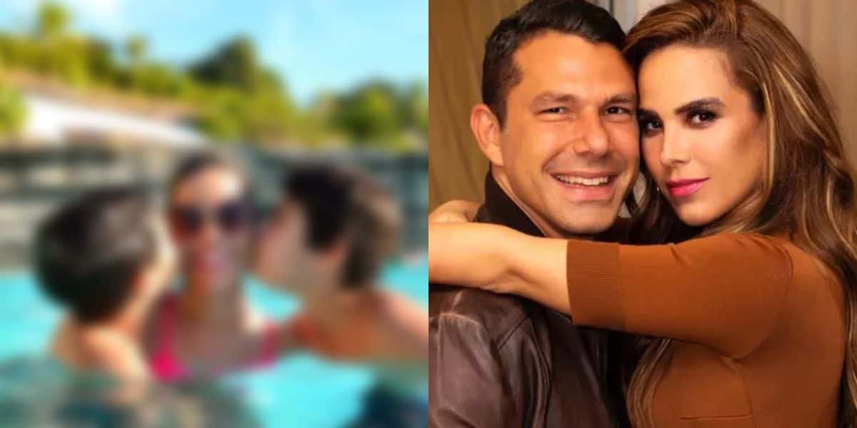 Marcus Buaiz e Wanessa são pais de dois filhos (Reprodução)