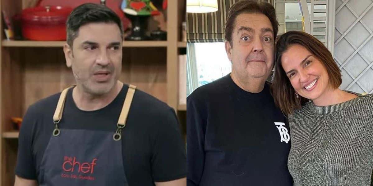 Edu Guedes tem foto ao lado de esposa de Faustão (Reprodução)