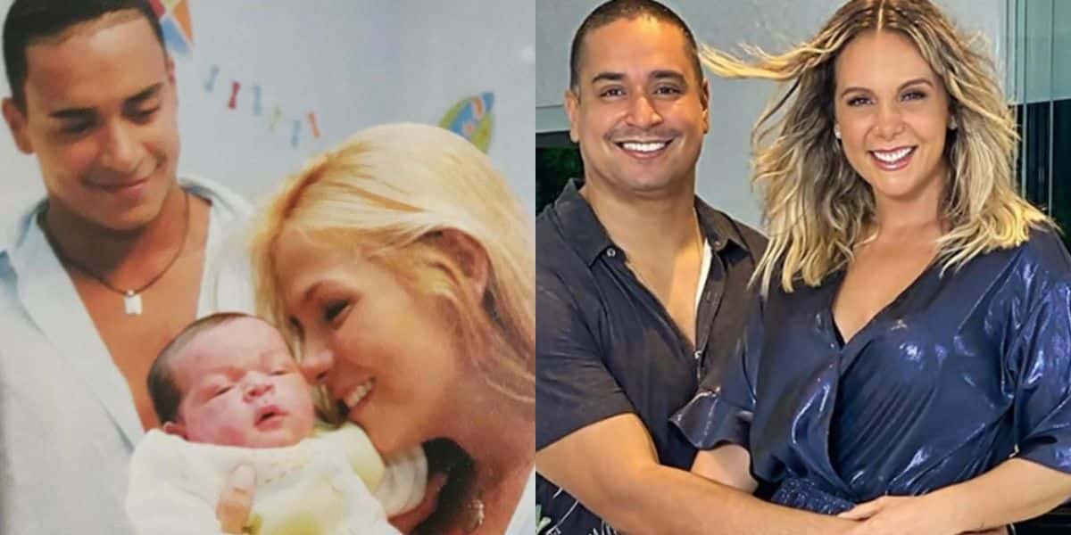 Carla Perez, Xanddy e o filho do casal (Reprodução)