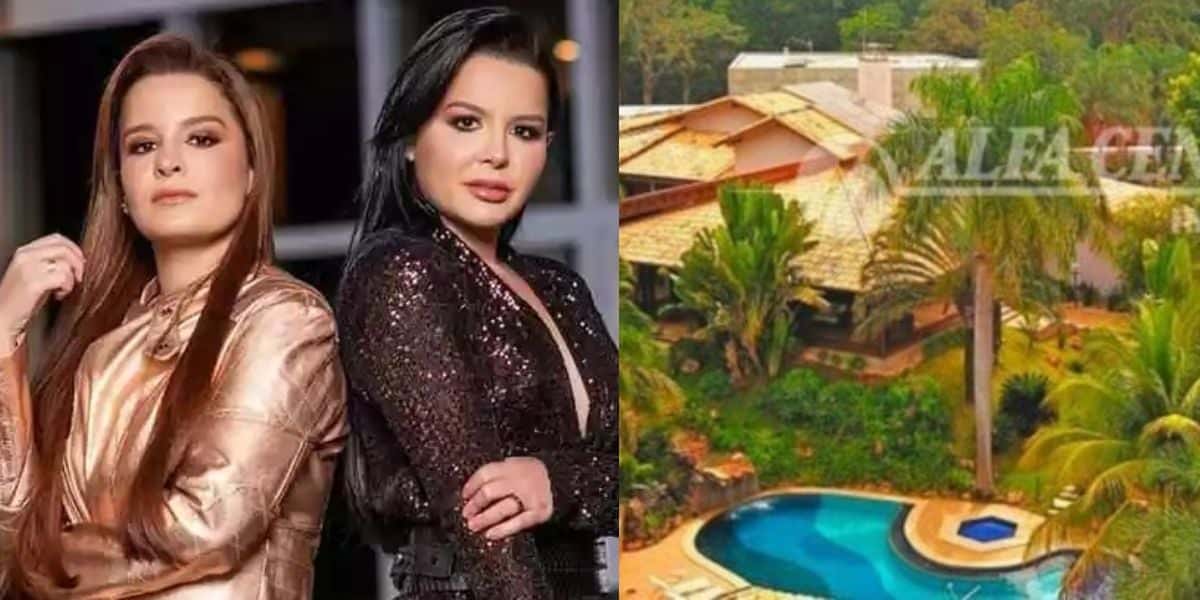 Lago interno, pomar e até conveniência: Essa é a mansão luxuosa de R$ 7 milhões de Maiara e Maraisa - Foto Reprodução