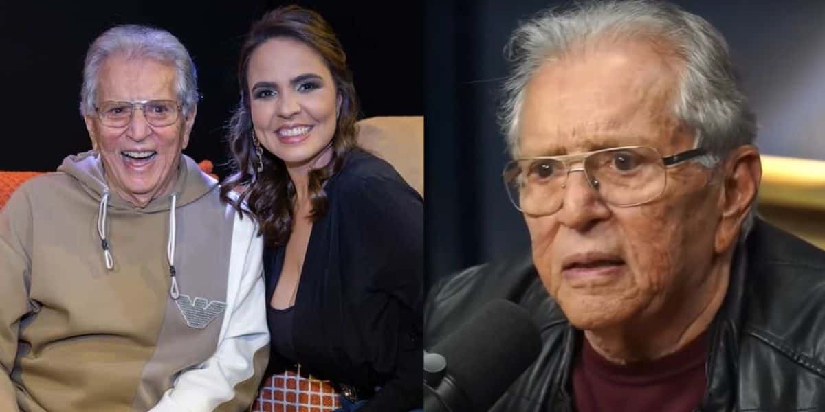 Carlos Alberto confessou intimidade com esposa e o que faz dentro da cueca: "Com o dedo, empurro" - Foto Reprodução