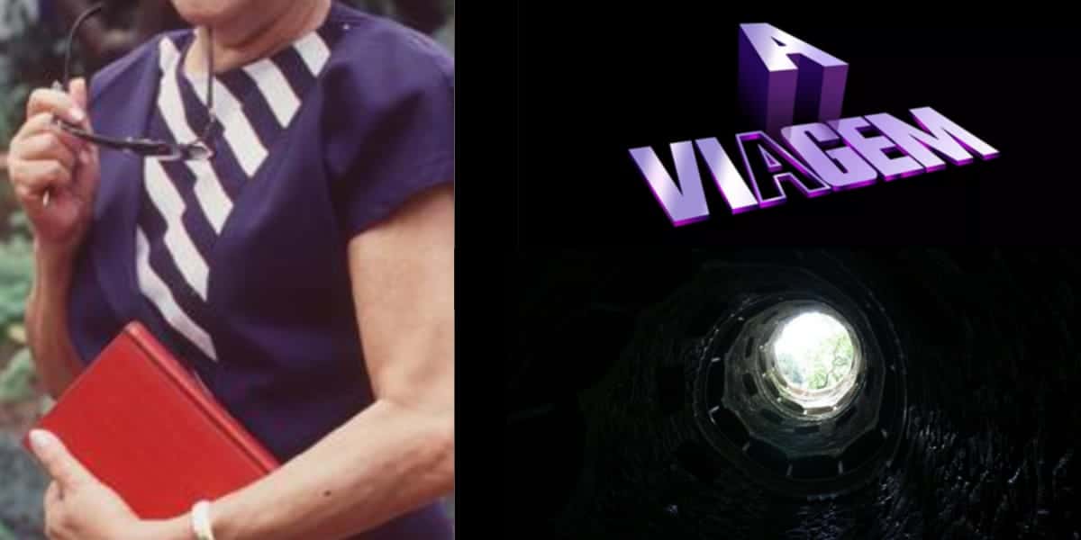 Atriz A Viagem (Reprodução: Montagem TV Foco)