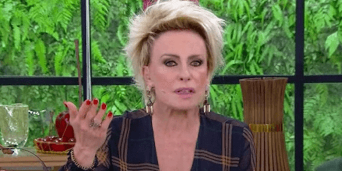 Ana Maria durante o "Mais Você" (Foto: Reprodução)