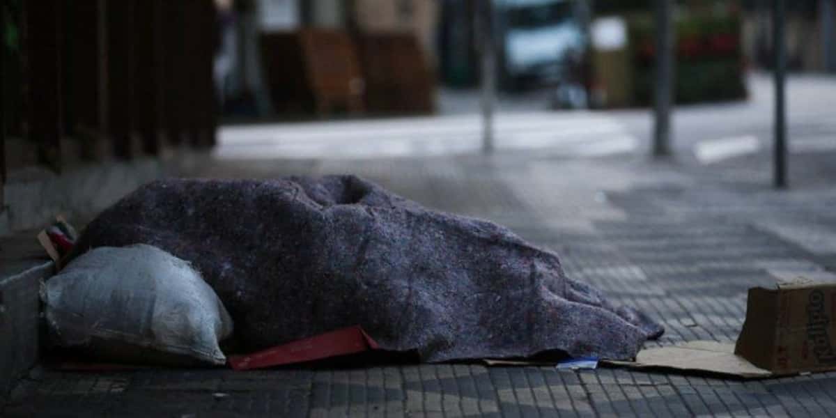 Ator da Globo virou morador de rua (Foto: Reprodução)