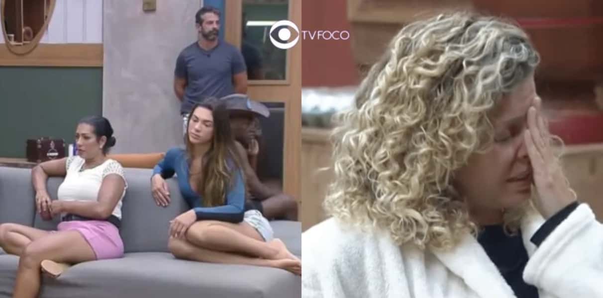 A Fazenda 14 - Produção faz pedido para participantes e sinal do PlayPlus é cortado às pressas (Foto: Reprodução / PlayPlus / Montagem TV Foco)