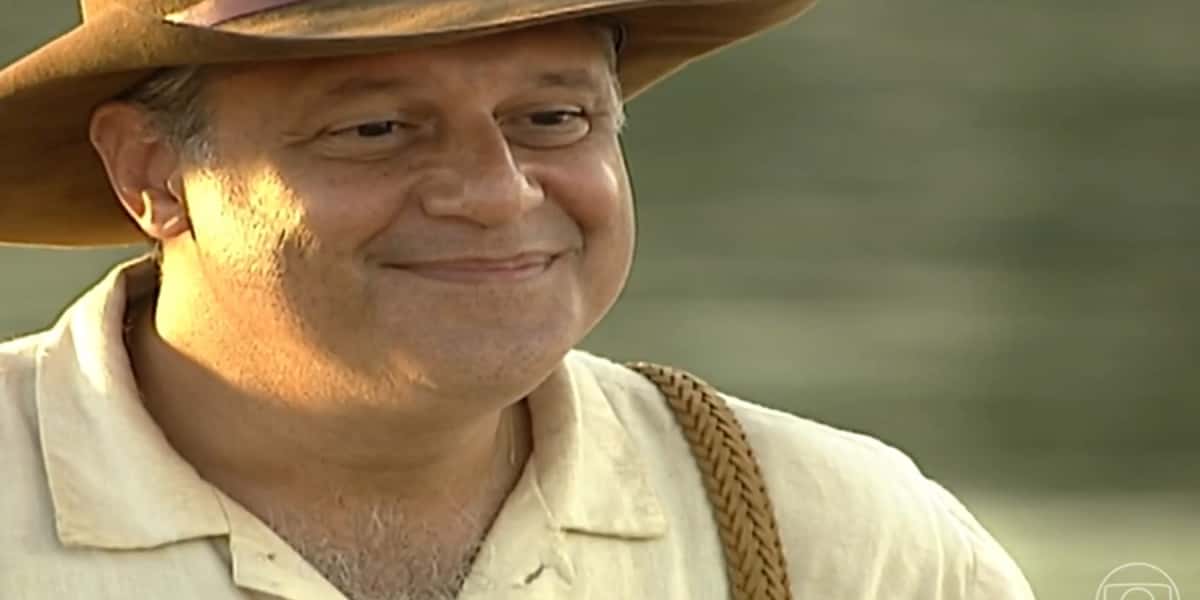 Bruno na novela O Rei do Gado (Foto: Reprodução/Globo)