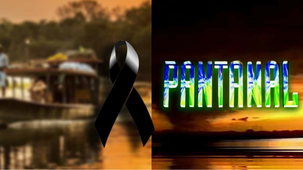 Luto em Pantanal (1990) - (Foto: Montagem/ TV Foco)