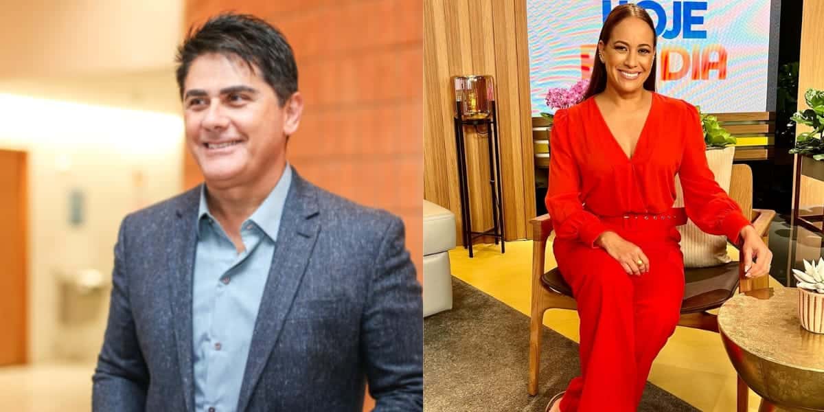 César Filho e Renata Alves escolheram estas pessoas para partilhar a vida (Reprodução: Montagem TV Foco)