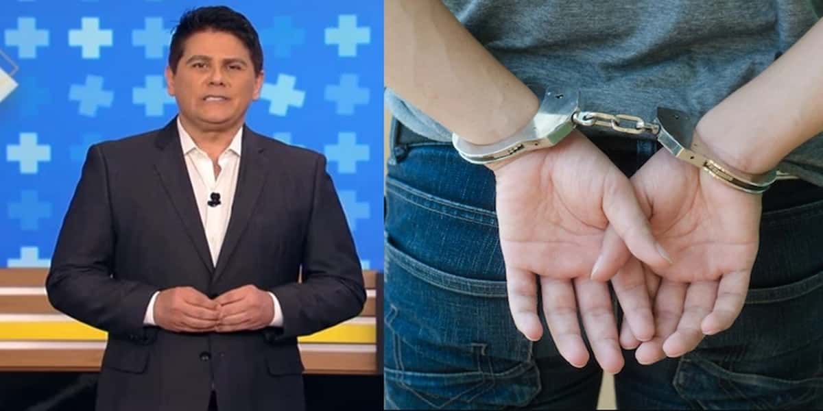 César Filho noticiou prisão de famoso (Foto: Montagem)