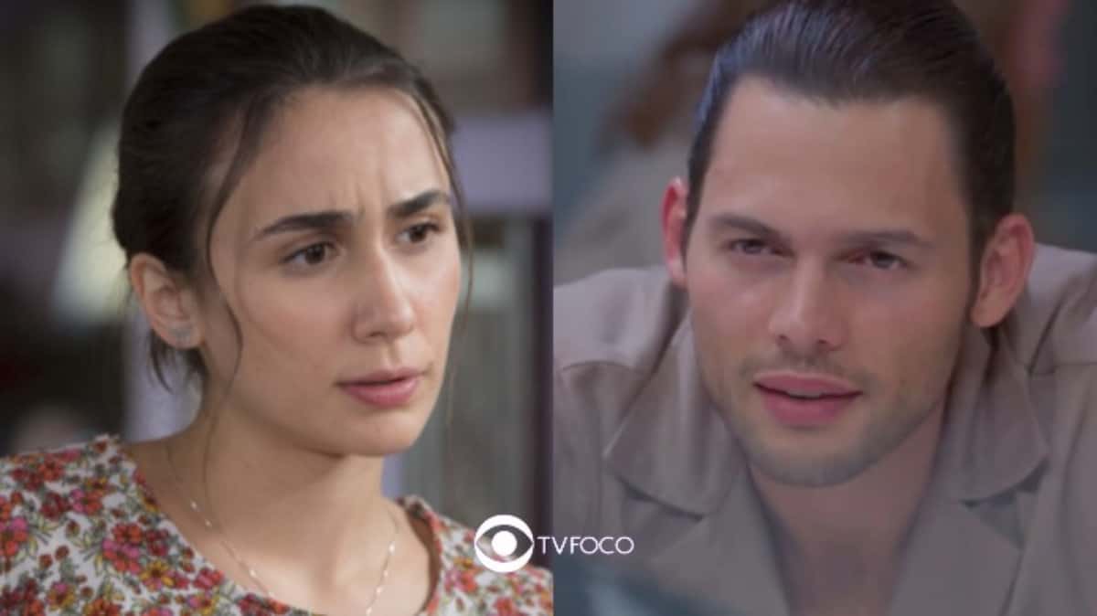 Bomba em Vencer o Desamor - Irmão gêmeo de Gael sequestra Dafne e todos ficam em pânico na novela mexicana exibida no SBT (Foto: Reprodução / Las Estrellas / Montagem TV Foco)