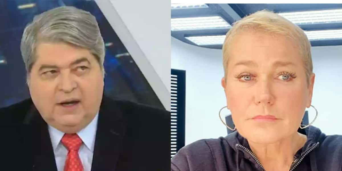 O âncora viveu um escândalo com Xuxa - Foto: Reprodução