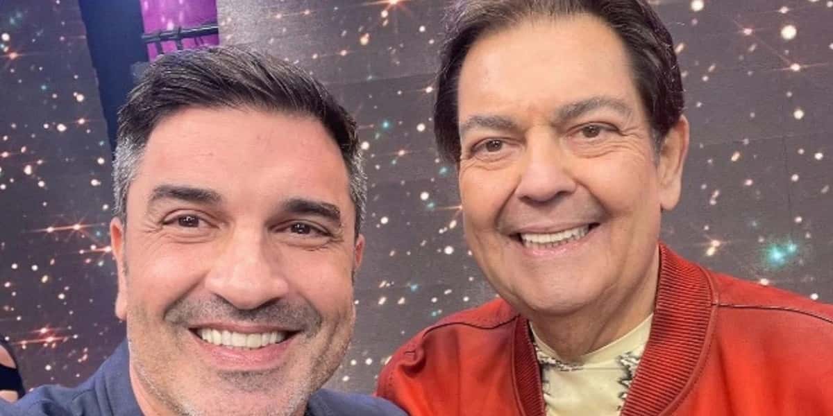 Edu Guedes e Faustão (Foto: Reprodução / Instagram)