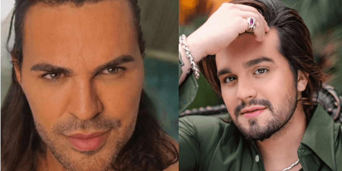 Eduardo Costa e Luan Santana (Foto: Reprodução)