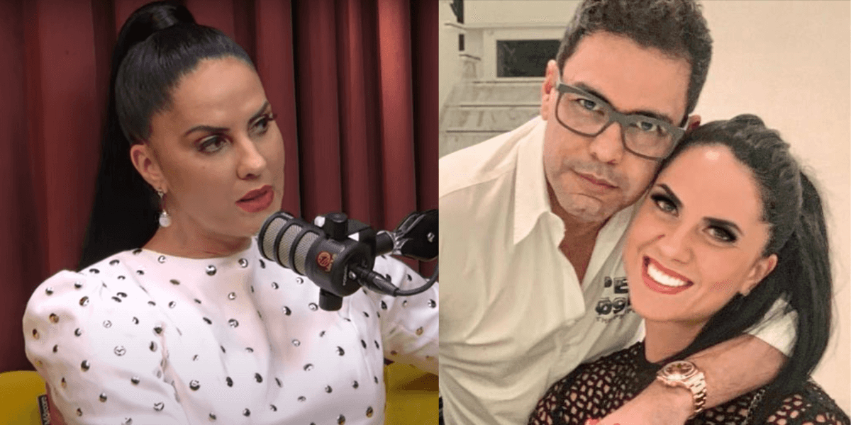 Graciele Lacerda, noiva de Zezé, assume ter sofrido com pedido do sertanejo: "Isso me matava" (Foto: Reprodução)