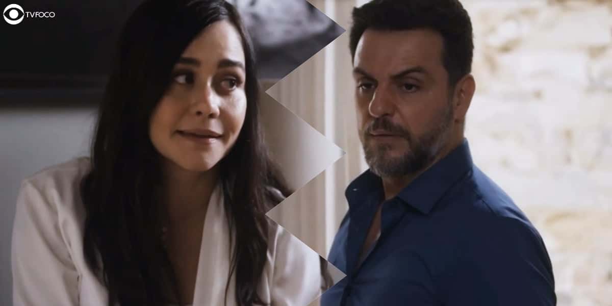 Guida colocará Moretti em seu lugar na novela Travessia (Foto: Reprodução/Globo)