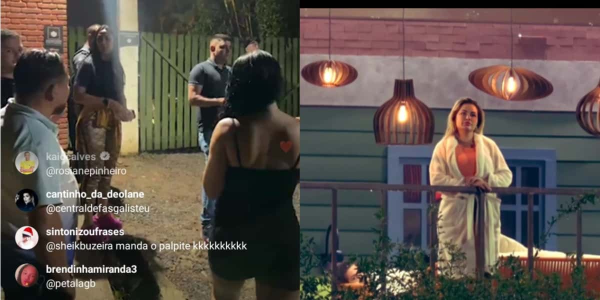 Irmãs de Deolane Bezerra armam barraco na porta da fazenda 14 para tirar ela do reality - Foto: Reprodução