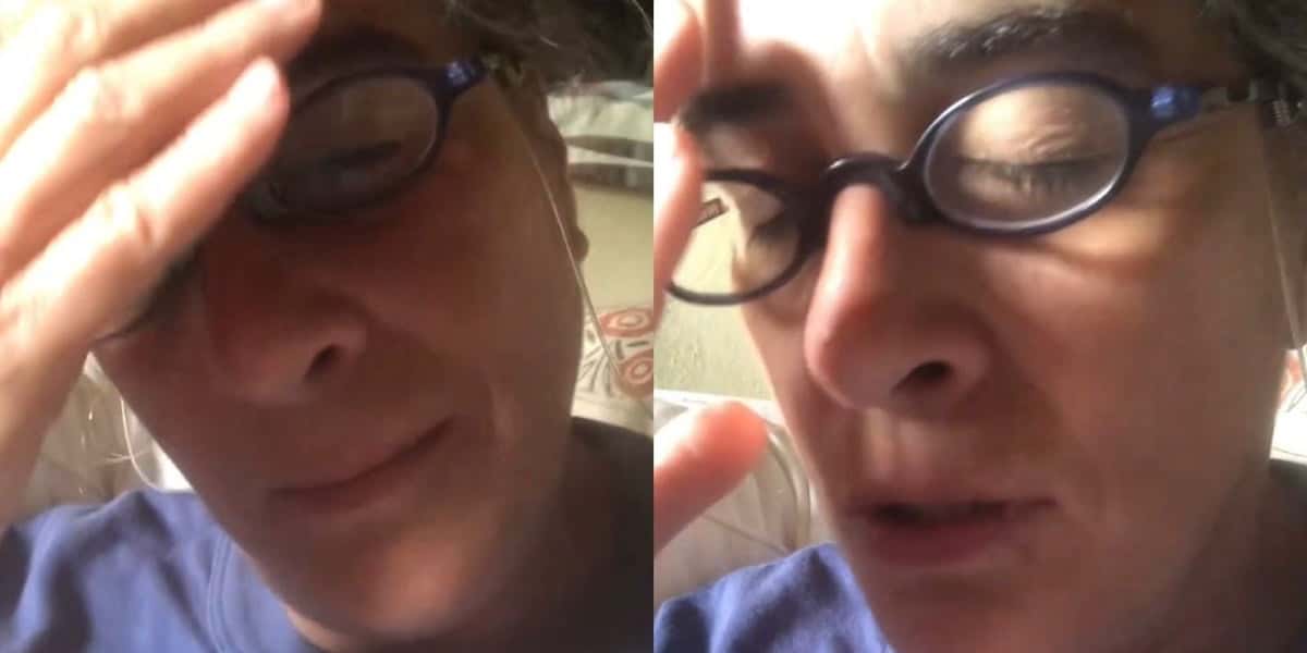 Lucia Veríssimo, atriz da Globo, desabafou ao público (Foto: Reprodução)