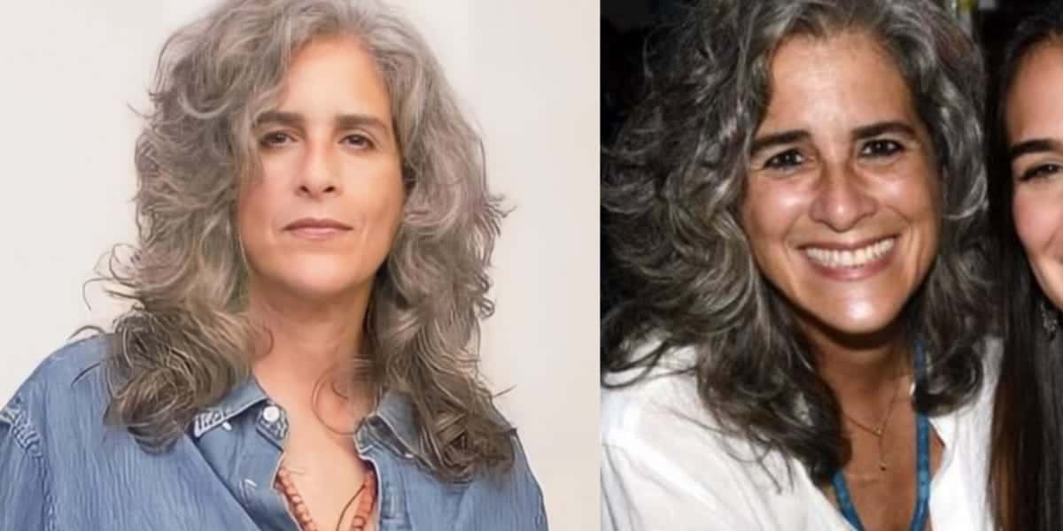 Mulher de Lúcia Veríssimo é uma das mais lindas (Reprodução: Montagem TV Foco)