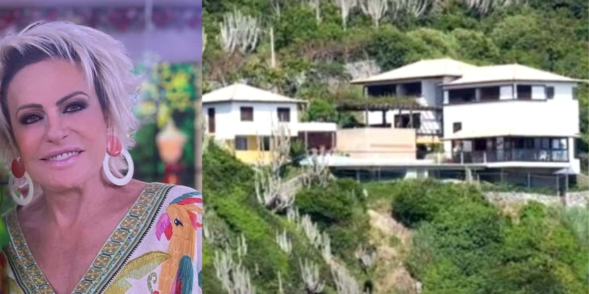 Mansão abandonada de Ana Maria (Reprodução: Montagem TV Foco)