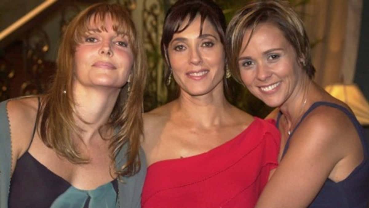 Maria Padilha, Christiane Torloni e Giulia Gam em "Mulheres Apaixonadas", de Manoel Carlos (Foto: Divulgação/TV Globo)